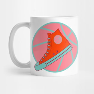 Red High Top Sneaker Mug